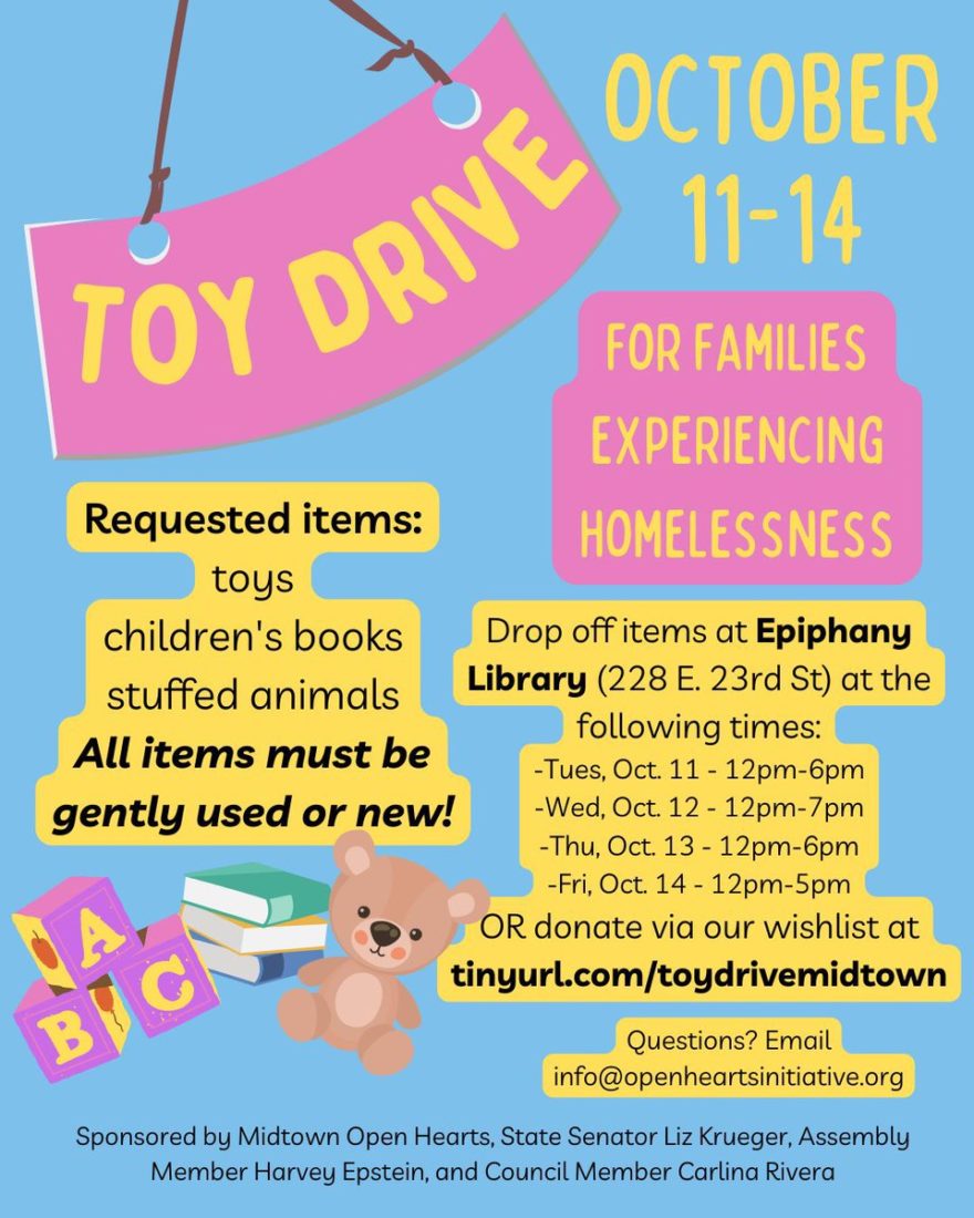 Oct 2023 toy drive